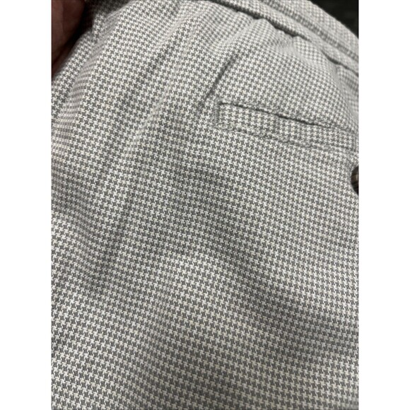 Original Penguin Munsingwear Men's Pants Gray White Plaid Stretch Slim Fit MED - Picture 11 of 11